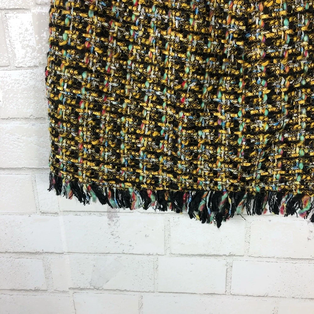 NEW NBD X REVOLVE Orion Tweed Wrap Skirt - Picture 7 of 9